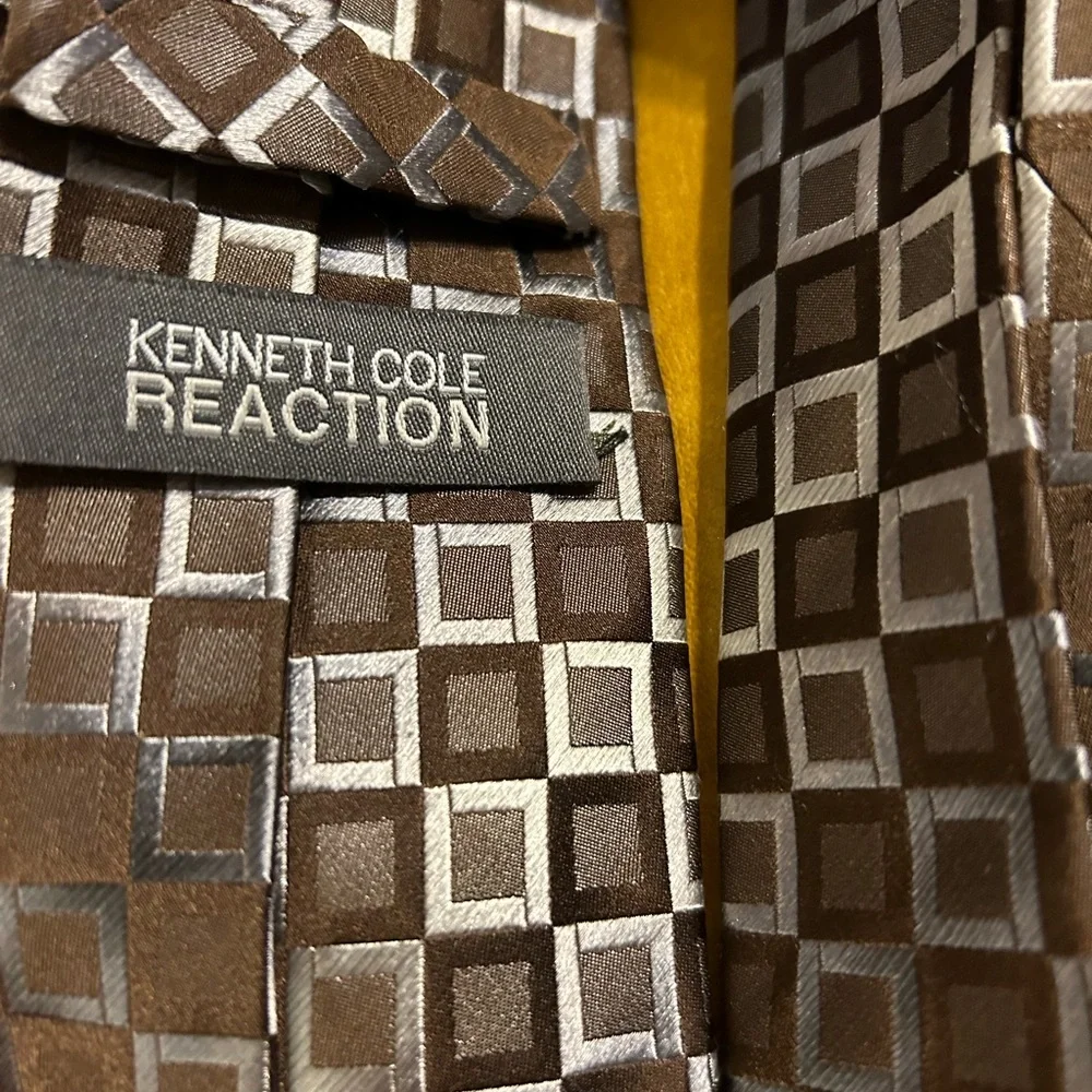 4 Kenneth Cole Silk Neck Ties